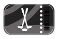 hockey ticket icon