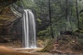 Hocking Hills Beauty - Ash Cave Falls, Ohio Royalty Free Stock Photo