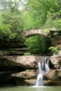 Hocking Hills Waterfall Royalty Free Stock Photo