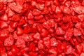 ÃÂ¡hocolate candy red wrapper heart shaped Royalty Free Stock Photo