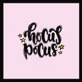 Hocus pocus lettering