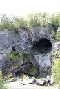 Stone quarry in Little Langdale, in Coniston, in the Lake District, in August, 2020.