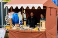 Hodonin Farmers` Market, stand, wine shop