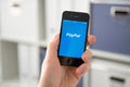 HODONIN CZECH REPUBLIC - APRIL 7: PayPal the most popular way of