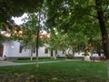 Hodos-Bodrog Monastery - view of the courtyard