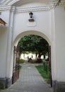 Hodos-Bodrog Monastery - entrance to the inner courtyard