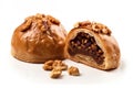 Hodugwaja: Walnut-shaped pastry filled with red bean paste, AI generative image