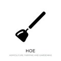 hoe icon in trendy design style. hoe icon isolated on white background. hoe vector icon simple and modern flat symbol for web site Royalty Free Stock Photo