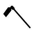 Hoe Silhouette, Grub Hoe Manual Garden Cultivator Tool