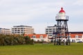 Hoek van Holland - small lighthouse Royalty Free Stock Photo