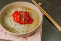 Hoenaengmyeon, Korean style Cold Buckwheat Noodles with Raw Fish