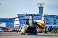 army helicopter at linz airport