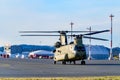 army helicopter at linz airport