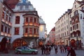 Hofbrauhaus am Platzl at sundown, Germany