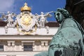 Hofburg Palace courtyard, Vienna, Austria