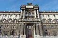 Hofburg Palace. Neue Burg section - landmark attraction in Vienna, Austria. Royalty Free Stock Photo