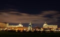 Heldenplatz (Heroes Square), Hofburg Palace, Museum of Natural History and Museum of Art History - landmark in Vienna,