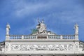 Hofburgtheater the Austrian National Theater in Vienna Royalty Free Stock Photo