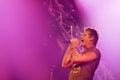 The Hoff on stage Royalty Free Stock Photo