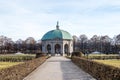 Hofgarten Park with Dianatempel in Munich, Germany