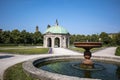 Hofgarten Park with Dianatempel in Munich, Germany