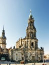 The Hofkirche, catholic cathedral in Dresden