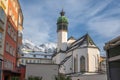 Hofkirche (Court Church) - Innsbruck, Austria Royalty Free Stock Photo