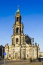 Hofkirche in dresden Royalty Free Stock Photo