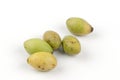 Hog Plum, Yellow Mombin, Spanish Plum, Caja Mirim, Java Plum (Spondias mombin L.) Royalty Free Stock Photo