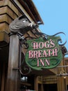 Hog`s Breath Inn Sign Carmel California