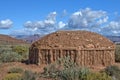 Hogan, traditional dwelling of the Navajo people Royalty Free Stock Photo