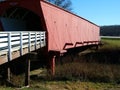 Hogback Covered Bridge, Madison County, Iowa Royalty Free Stock Photo