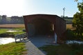 Hogback Covered Bridge 6 Royalty Free Stock Photo