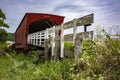 Hogback covered footbridge in Iowa