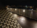 Hoge Brug in Maastricht, Netherlands at night