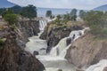Hogenakkal waterfalls & River view Royalty Free Stock Photo