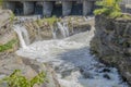 Hogg`s Back Falls in Ottawa, Ontario Royalty Free Stock Photo