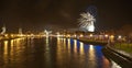 Hogmanay in Inverness. Royalty Free Stock Photo