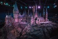 Hogwarts Castle Model at Warner Bros. Studios Royalty Free Stock Photo