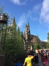 Hogwarts Castle Universal Studios Orlando Florida Royalty Free Stock Photo