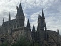 Hogwarts Castle at Wizarding World of Harry Potter at Universal Islands of Adventure in Orlando, Florida Royalty Free Stock Photo