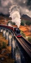 Hogwarts Express: A Photorealistic Journey Through Scottish Landscapes