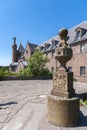 Hohenburg Monastery on Mont Sainte-Odile near Ottrott. Alsace region in France Royalty Free Stock Photo