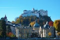 Hohensalzburg castle Royalty Free Stock Photo