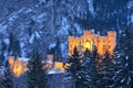 Hohenschwangau in the Bavarian Alps, Germany Royalty Free Stock Photo