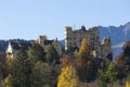 Hohenschwangau Castle, Bavaria, in autumn Royalty Free Stock Photo