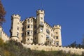 Hohenschwangau Castle, Bavaria, in autumn Royalty Free Stock Photo