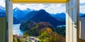 Hohenschwangau Castle, Bavaria, Germany. Royalty Free Stock Photo