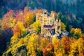 Hohenschwangau Castle, Bavaria, Germany. Royalty Free Stock Photo