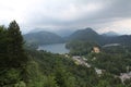 Hohenschwangau Castle Fussen Germany Royalty Free Stock Photo